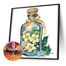 Load image into Gallery viewer, Diamond Painting - Partial Special Shaped - Flowers and Glass Vases (30*30CM)