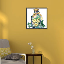 Load image into Gallery viewer, Diamond Painting - Partial Special Shaped - Flowers and Glass Vases (30*30CM)