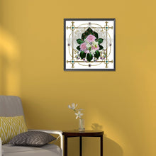 Load image into Gallery viewer, Diamond Painting - Full Round - mandala bouquet (30*30CM)