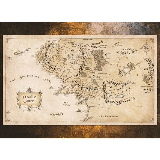 AB Diamond Painting - Full Round - map (40*55CM)