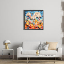 Load image into Gallery viewer, AB Diamond Painting - Full Square - Embossed clouds and flowers (40*40CM)