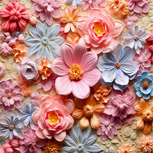 Load image into Gallery viewer, AB Diamond Painting - Full Square - Embossed florets (40*40CM)