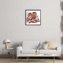 Load image into Gallery viewer, Diamond Painting - Partial Special Shaped - cowboy boots (30*30CM)