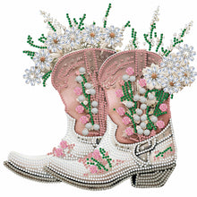 Load image into Gallery viewer, Diamond Painting - Partial Special Shaped - cowboy boots (30*30CM)