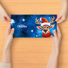 Load image into Gallery viewer, 8/12PCS Diamond Drawing Holiday Card 5D DIY Shaped Drill Greeting Thank You Card