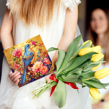 Load image into Gallery viewer, 8/12PCS Diamond Drawing Holiday Card 5D DIY Shaped Drill Greeting Thank You Card