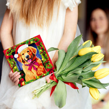 Load image into Gallery viewer, 8/12PCS Diamond Drawing Holiday Card 5D DIY Shaped Drill Greeting Thank You Card