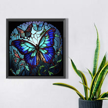 Load image into Gallery viewer, AB Diamond Painting - Full Square - small butterfly (40*40CM)
