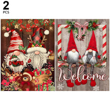 Load image into Gallery viewer, 2pcs Diamond Painting Set - christmas gnome (30*40CM)