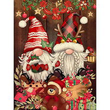 Load image into Gallery viewer, 2pcs Diamond Painting Set - christmas gnome (30*40CM)