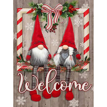 Load image into Gallery viewer, 2pcs Diamond Painting Set - christmas gnome (30*40CM)