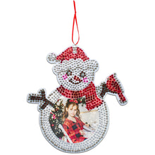 Load image into Gallery viewer, Christmas Photo Frame 4PCS Photo Frame Hanging Diamond Painting Xmas Photo Frame
