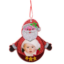 Load image into Gallery viewer, Christmas Photo Frame 4PCS Photo Frame Hanging Diamond Painting Xmas Photo Frame