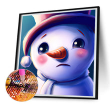 Load image into Gallery viewer, Diamond Painting - Full Round - snowman (30*30CM)
