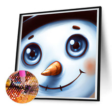 Load image into Gallery viewer, Diamond Painting - Full Round - snowman (30*30CM)