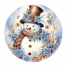 Load image into Gallery viewer, Diamond Painting - Full Round - winter snowman (30*30CM)