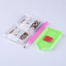 Load image into Gallery viewer, Christmas Diamond Greeting Thank You Card Shaped Drill (Christmas x 16 Set)