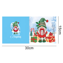 Load image into Gallery viewer, Christmas Diamond Greeting Thank You Card Shaped Drill (Christmas x 20 Set)