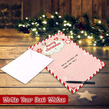 Load image into Gallery viewer, Christmas Diamond Greeting Thank You Card Shaped Drill (Daily Wishes x 16 Set)