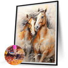 Load image into Gallery viewer, Diamond Painting - Full Round - elegant horse (30*40CM)