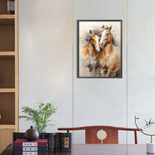 Load image into Gallery viewer, Diamond Painting - Full Round - elegant horse (30*40CM)