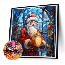 Load image into Gallery viewer, Diamond Painting - Full Round - christmas holiday atmosphere glass art (30*30CM)
