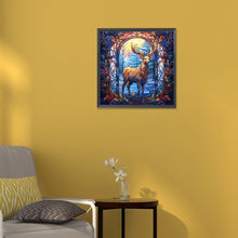 Load image into Gallery viewer, Diamond Painting - Full Round - christmas holiday atmosphere glass art (30*30CM)