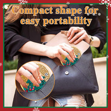 Load image into Gallery viewer, 4PCS DIY Diamond Painting Mirror Kit Special Shape Double Sided (Xmas)