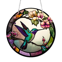 Load image into Gallery viewer, DIY Crystal Diamond Pendant Single-sided 5D Round for Home Garden (Dragonfly)