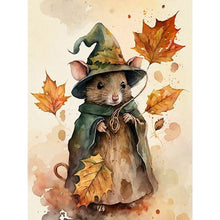 Load image into Gallery viewer, Diamond Painting - Full Square - halloween magic mouse (30*40CM)