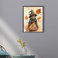Load image into Gallery viewer, Diamond Painting - Full Square - halloween magic mouse (30*40CM)