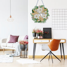 Load image into Gallery viewer, 5D DIY Full Drill Garland Single Sided Christmas for Home Window Door Decor Gift