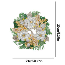 Load image into Gallery viewer, 5D DIY Full Drill Garland Single Sided Christmas for Home Window Door Decor Gift