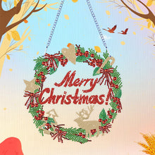 Load image into Gallery viewer, 5D DIY Full Drill Garland Single Sided Christmas for Home Window Door Decor Gift
