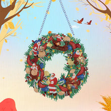 Load image into Gallery viewer, 5D DIY Full Drill Garland Single Sided Christmas for Home Window Door Decor Gift