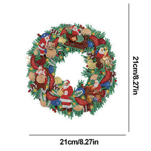 Load image into Gallery viewer, 5D DIY Full Drill Garland Single Sided Christmas for Home Window Door Decor Gift