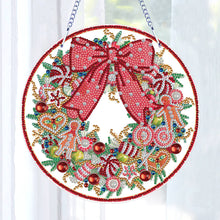Load image into Gallery viewer, 5D DIY Full Drill Garland Single Sided Christmas for Home Window Door Decor Gift