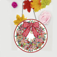 Load image into Gallery viewer, 5D DIY Full Drill Garland Single Sided Christmas for Home Window Door Decor Gift