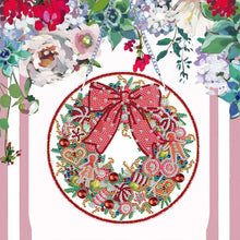 Load image into Gallery viewer, 5D DIY Full Drill Garland Single Sided Christmas for Home Window Door Decor Gift