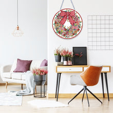 Load image into Gallery viewer, 5D DIY Full Drill Garland Single Sided Christmas for Home Window Door Decor Gift