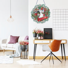 Load image into Gallery viewer, 5D DIY Full Drill Garland Single Sided Christmas for Home Window Door Decor Gift