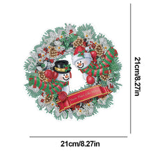Load image into Gallery viewer, 5D DIY Full Drill Garland Single Sided Christmas for Home Window Door Decor Gift