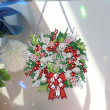 Load image into Gallery viewer, 5D DIY Full Drill Garland Single Sided Christmas for Home Window Door Decor Gift