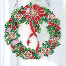 Load image into Gallery viewer, 5D DIY Full Drill Garland Single Sided Christmas for Home Window Door Decor Gift