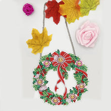 Load image into Gallery viewer, 5D DIY Full Drill Garland Single Sided Christmas for Home Window Door Decor Gift
