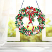 Load image into Gallery viewer, 5D DIY Full Drill Garland Single Sided Christmas for Home Window Door Decor Gift