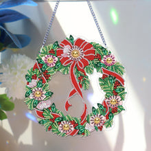 Load image into Gallery viewer, 5D DIY Full Drill Garland Single Sided Christmas for Home Window Door Decor Gift