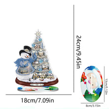 Load image into Gallery viewer, Christmas Snowman Crystal Diamond Ornament Handmade Home Decoration (#3)