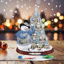 Load image into Gallery viewer, Christmas Snowman Crystal Diamond Ornament Handmade Home Decoration (#3)