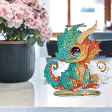 Load image into Gallery viewer, DIY Crystal Diamond Ornament Art Craft Dragon Diamond Mosaic Ornaments Kids Gift